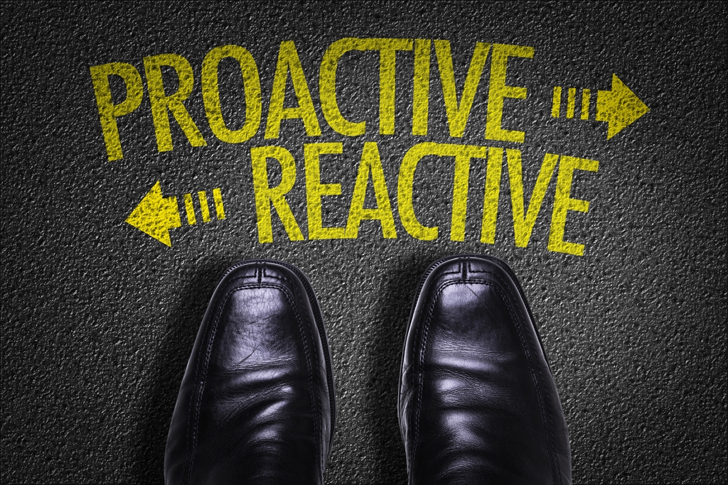 proactive and reactive